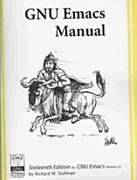 GNU Emacs Manual (Paperback, 16th, Updated)