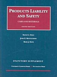 Products Liability and Safety (Paperback, 5th)