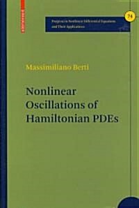Nonlinear Oscillations of Hamiltonian PDEs (Hardcover)