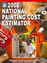 2008 National Painting Cost Estimator (Paperback, CD-ROM)