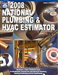 2008 National Plumbing & HVAC Estimator (Paperback, CD-ROM)