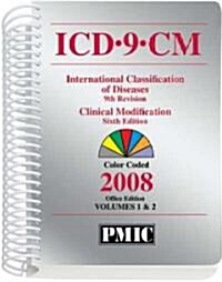 ICD-9-CM 2008 Office Edition (Paperback, 1st, Spiral)