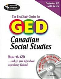 The Best Study Series for GED Canadian Social Studies [With CDROM] (Paperback)