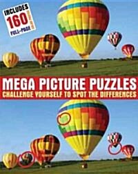 Mega Picture Puzzles: Challenge Yourself to Spot the Differences (Paperback)