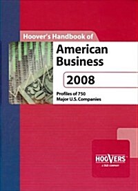 Hoovers Handbook of American Business 2008 (Hardcover)