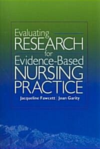 Evaluating Research for Evidence-Based Nursing Practice [With CDROM] (Paperback)