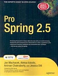 Pro Spring 2.5 (Paperback)
