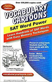 [중고] Vocabulary Cartoons, SAT Word Power: Learn Hundreds of SAT Words Fast with Easy Memory Techniques (Paperback, Revised)