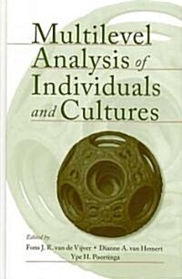 Multilevel Analysis of Individuals and Cultures (Hardcover)