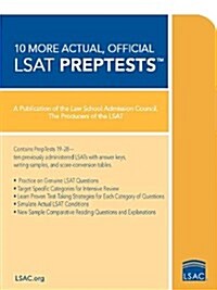 10 More, Actual Official LSAT Preptests: (preptests 19-28) (Paperback)