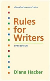 [중고] Rules for Writers (Paperback, 6th, Spiral)