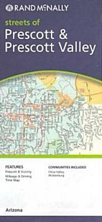 Rand Mcnally Streets of Prescott & Prescott Valley, Arizona (Map, FOL)