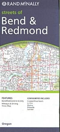 Rand Mcnally Streets of Bend & Redmond, Oregon (Map, FOL)