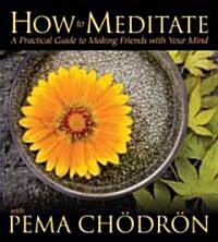 How to Meditate with Pema Ch?r?: A Practical Guide to Making Friends with Your Mind (Audio CD)