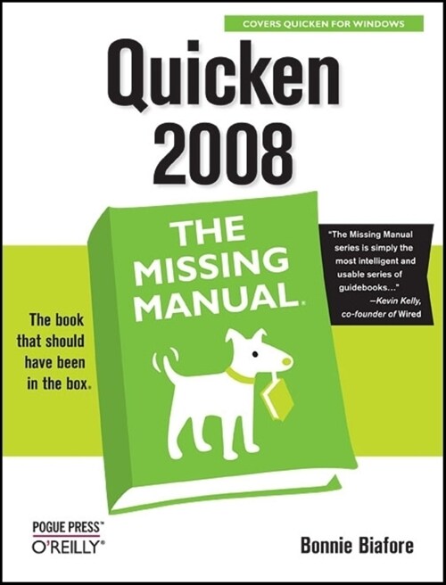 Quicken 2008: The Missing Manual (Paperback)