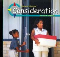 Consideration (Paperback)