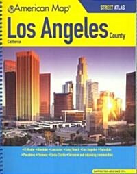 American Map Corporation Los Angeles County, Ca Street Atlas (Paperback)