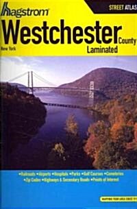 Hagstrom Westchester County, New York Street Atlas (Paperback, LAM, Spiral)