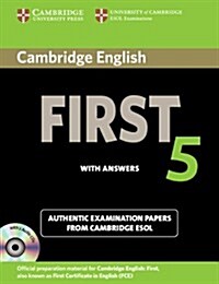 Cambridge English First 5 Self-study Pack (students Book wi (Hardcover)