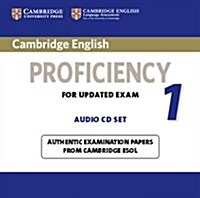 Cambridge English Proficiency 1 for Updated Exam Audio CDs (2) : Authentic Examination Papers from Cambridge ESOL (CD-Audio)