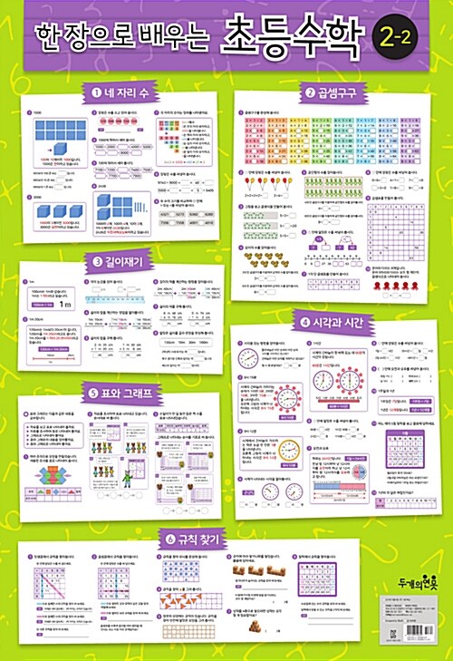 한 장으로 배우는 초등수학 2-2