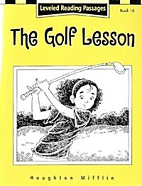 [중고] Houghton Mifflin Reading: The Nations Choice: Guided Reading Level 4 the Golf Lesson (Paperback)