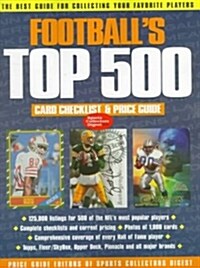 Footballs Top 500 Card Checklist & Price Guide (Paperback)