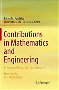 Contributions in Mathematics and Engineering: In Honor of Constantin Carath?dory (Paperback, Softcover Repri)