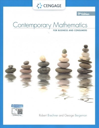 Contemporary Mathematics for Business & Consumers, 9th (Paperback, 9)