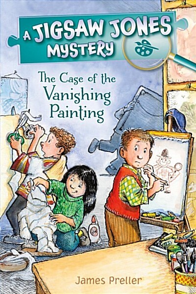 Jigsaw Jones: The Case of the Vanishing Painting (Paperback)