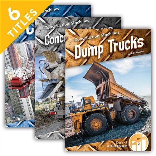 Construction Machines (Set) (Library Binding)