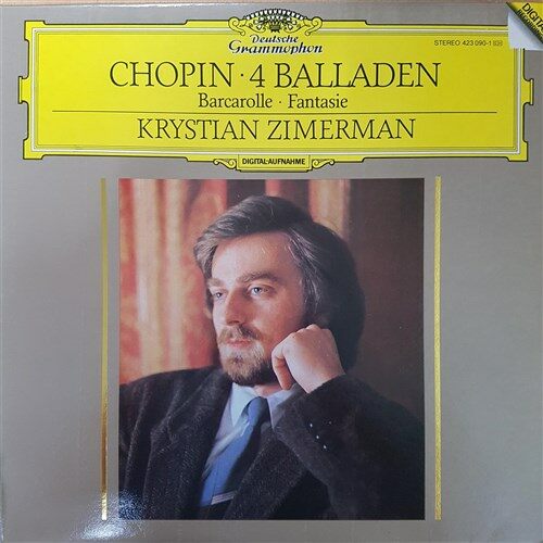 [중고] [LP] Chopin 4 Balladen, Barcarolle Fantasie