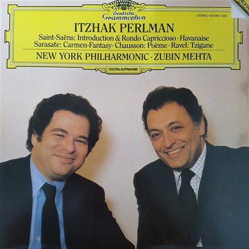 [중고] [LP] Itzhak Perlman, Saint-Saens,Sarasate,Chausson