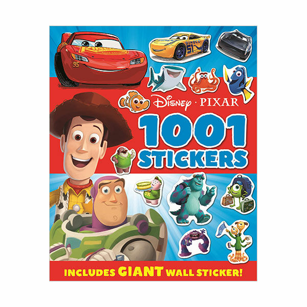 Disney Pixar Mixed: 1001 Stickers (Paperback)