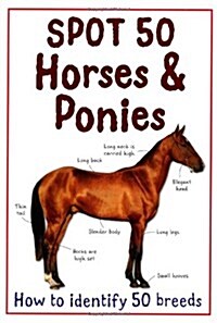 Spot 50 Horses and Ponies (Paperback)