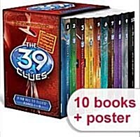 [중고] The 39 Clues Complete Box Set Vol. 1-10, Plus Bonus Poster, Codes and 60 Digital Game Cards (The 39 Clues, 1-10) PAPERBACK (1-10) (Paperback)