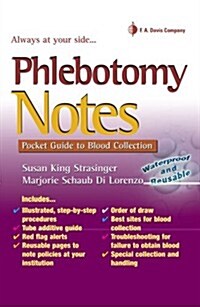 Phlebotomy Notes: Pocket Guide to Blood Collection (Spiral)
