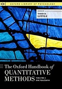 [중고] The Oxford Handbook of Quantitative Methods, Volume 1: Foundations (Hardcover)