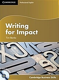 [중고] Writing for Impact Students Book with Audio CD (Multiple-component retail product)