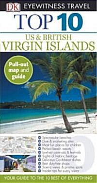 Dk Eyewitness Travel Top 10 U.s & British Virgin Islands (Paperback, Map)