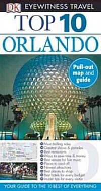 Dk Eyewitness Top 10 Travel Guides Orlando (Paperback, Map)