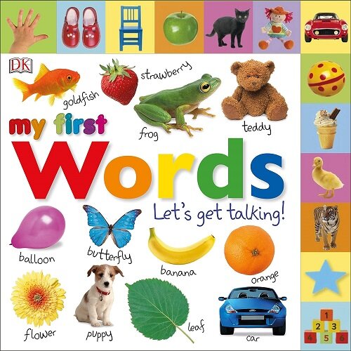 [중고] Tabbed Board Books: My First Words: Lets Get Talking! (Board Books)