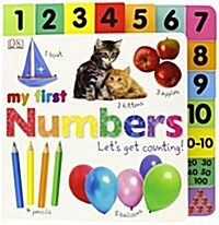 [중고] Tabbed Board Books: My First Numbers: Lets Get Counting! (Board Books)