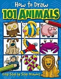 [중고] How to Draw 101 Animals: Volume 1 (Paperback)