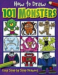 How to Draw 101 Monsters: Volume 2 (Paperback)