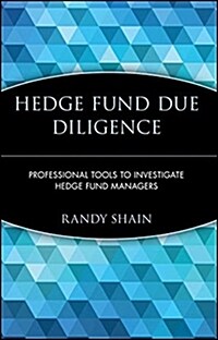 [중고] Hedge Fund Due Diligence : Professional Tools to Investigate Hedge Fund Managers (Hardcover)