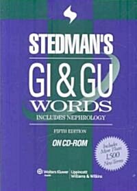 Stedmans GI and GU Words (CD-ROM, 5 Rev ed)