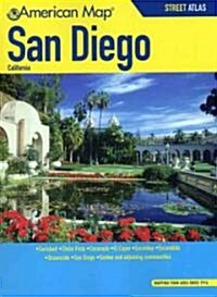 American Map San Diego County, California Street Atlas (Paperback, Spiral)