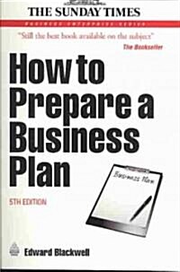How to Prepare a Business Plan (Paperback, 5th)