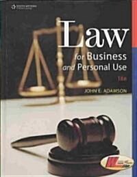 Law for Business and Personal Use (Hardcover, 18th)